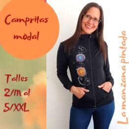 Camperitas modal negra