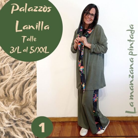 Palazzos lanilla verde 1