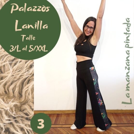 Palazzos lanilla negro 3
