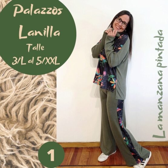 Palazzos lanilla verde 1