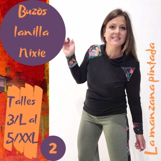Buzos Nixie lanilla negro