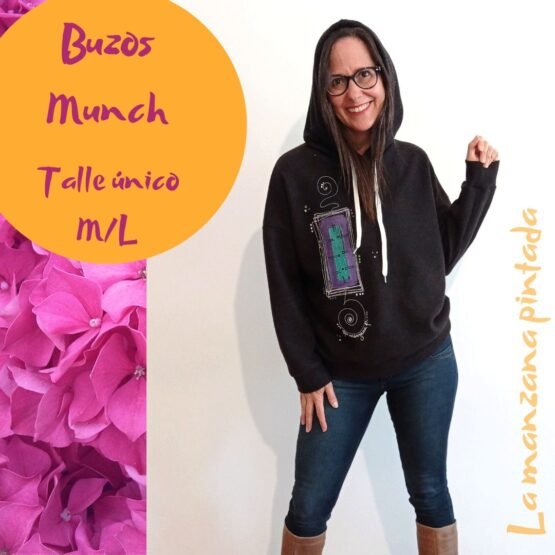 Buzos Munch negro