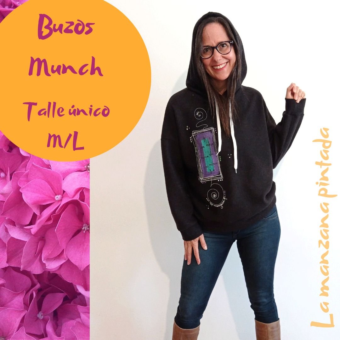 Buzos Munch negro Buzos Munch negro