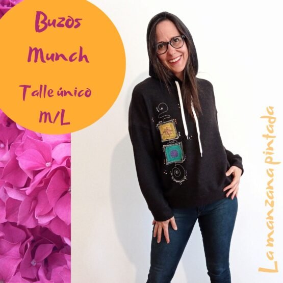 Buzos Munch negro