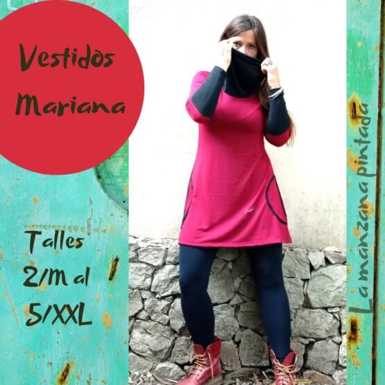 Vestidos Mariana rojo