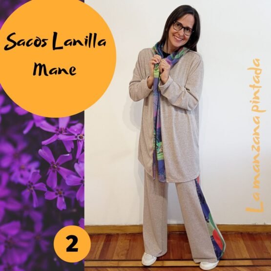 Sacos lanilla Mane beige
