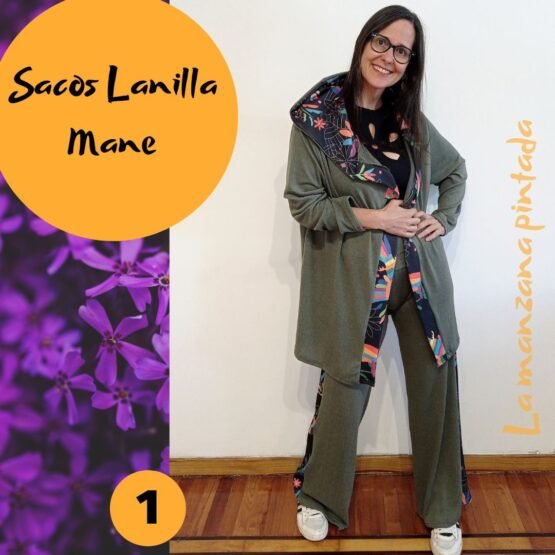 Sacos lanilla Mane verde
