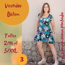 Vestidos Belen estampa 3