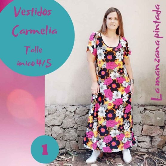 Vestidos Carmelia estampa 1