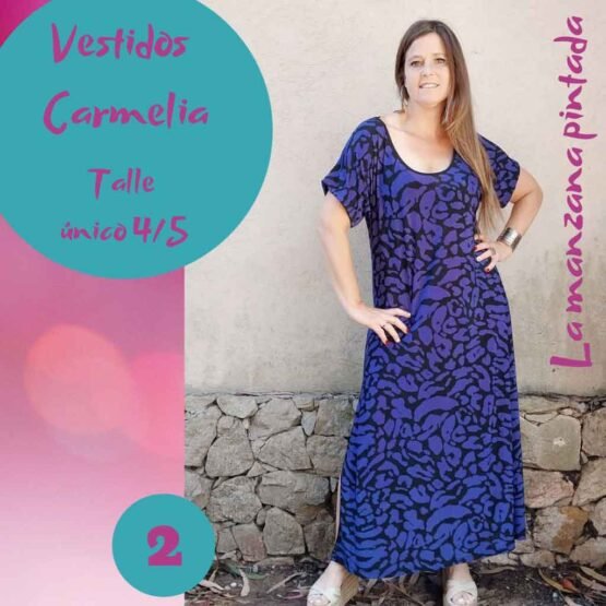 Vestidos Carmelia estampa 2