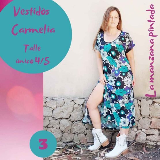 Vestidos Carmelia estampa 3