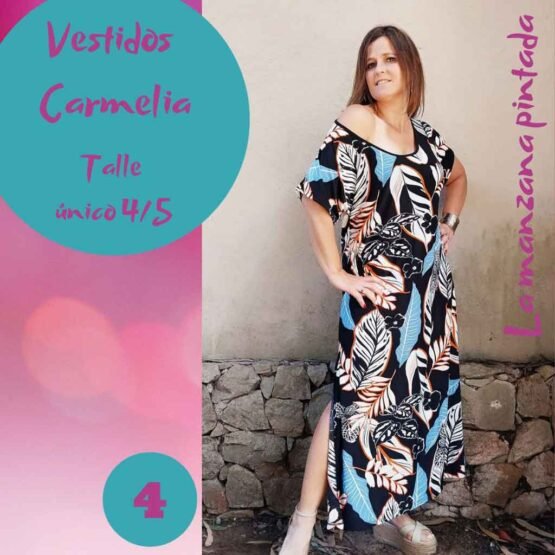 Vestidos Carmelia estampa 4