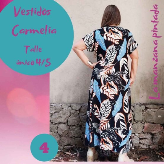 Vestidos Camelia estampa 4
