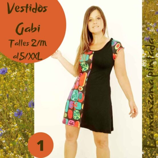 Vestidos Gabi estampa 1