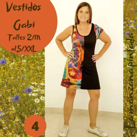 Vestidos Gabie estampa 4
