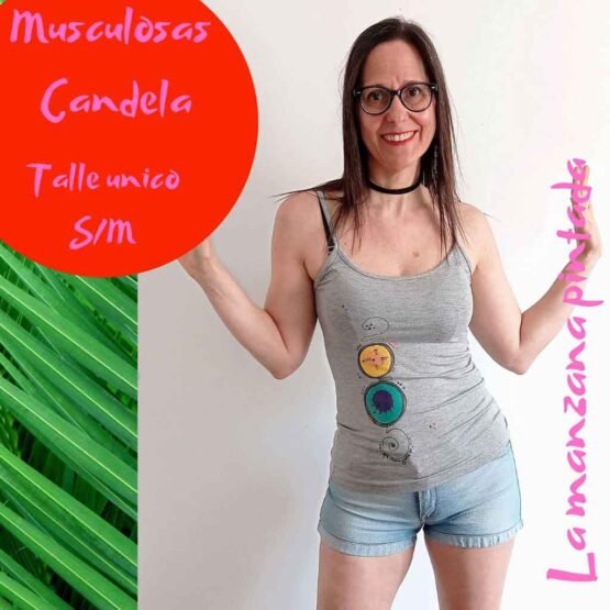 Musculosas Candela gris
