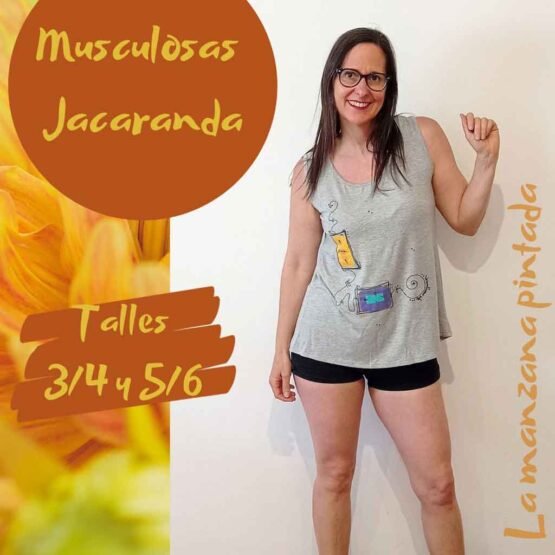 Musculosas Jacaranda gris