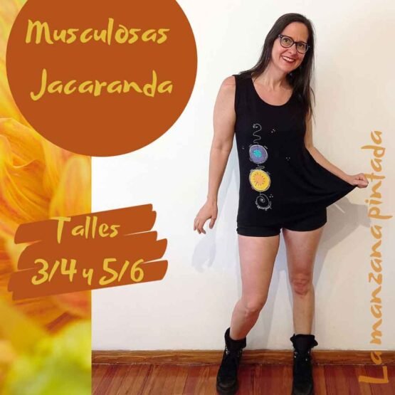 Musculosas Jacaranda negra