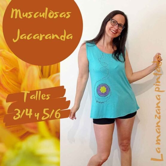 Musuclosas Jacaranda turquesa