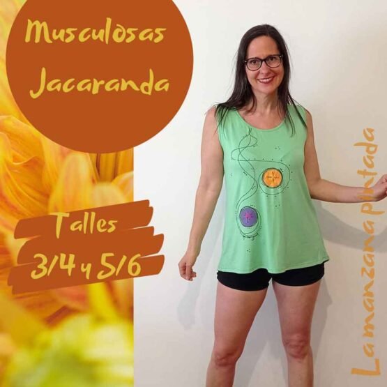 Musculosas Jacaranda verde