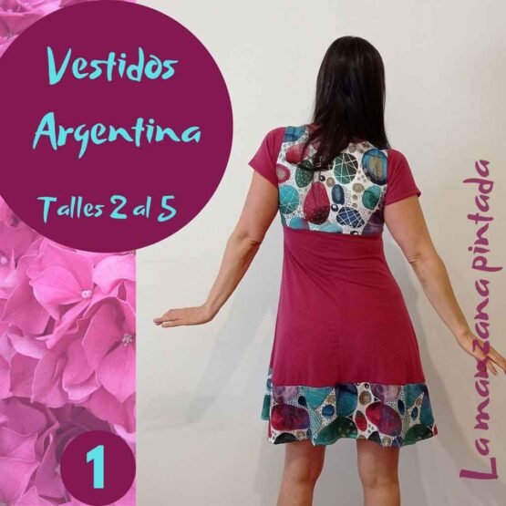 Vestidos Argentina combinacion 1 espalda