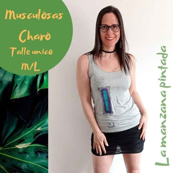 Musculosas Charo gris