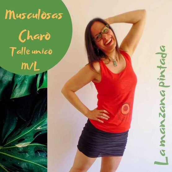 Musculosas Charo roja