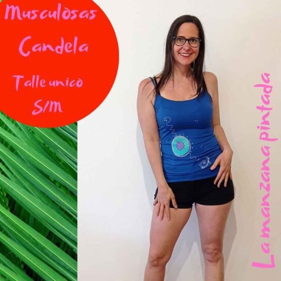 Musculosas Candela azul