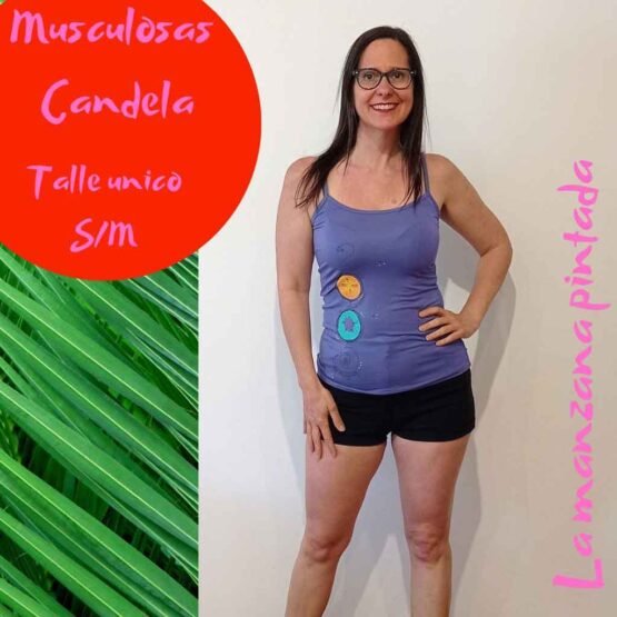 Musculosas Candela lila