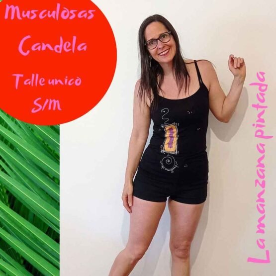 Musculosas Candela negra