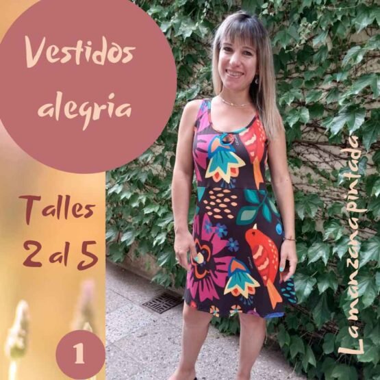 Vestidos Alegria estampa 1