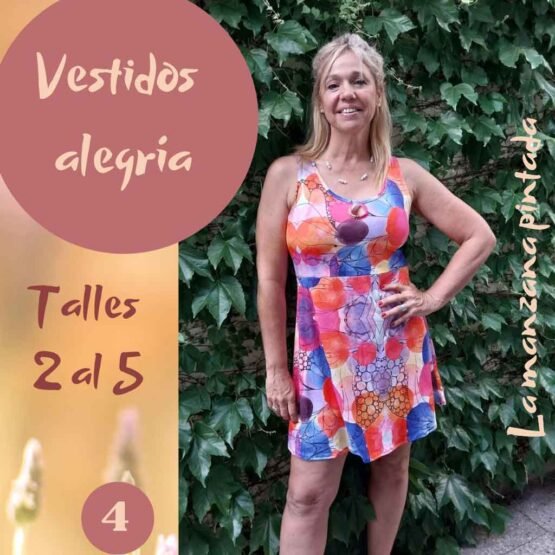 Vestidos Alegria estampa 4