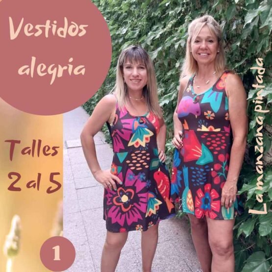 Vestidos Alegria estampa 1