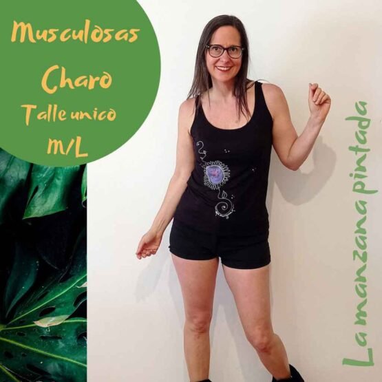 Musculosas Charo negra
