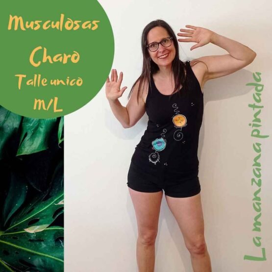 Musculosas Charo negra