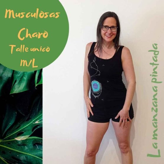 Musculosas Charo negra