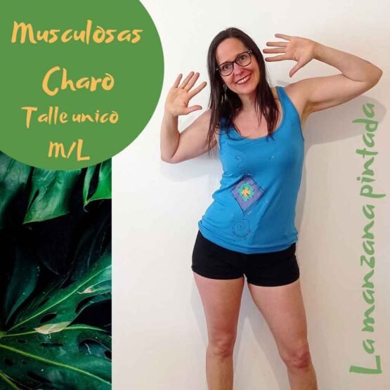 Musculosas Charo azul