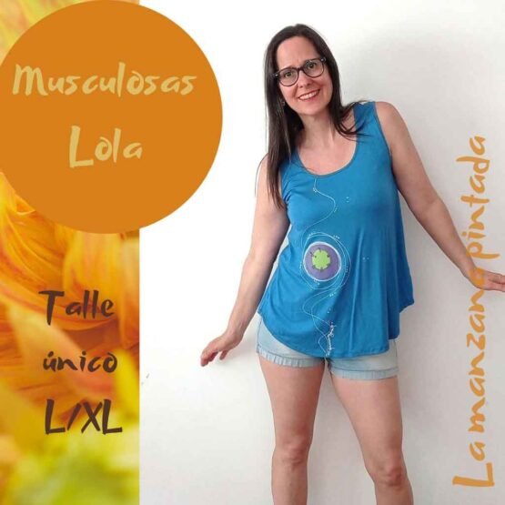 Musculosas Lola azul