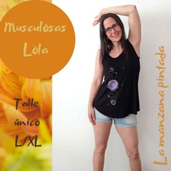 Musculosas Lola negra
