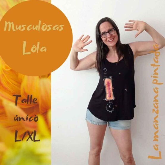 Musculosas Lola negra
