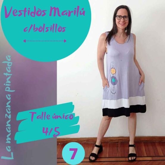 Vestidos Marilu lila 7