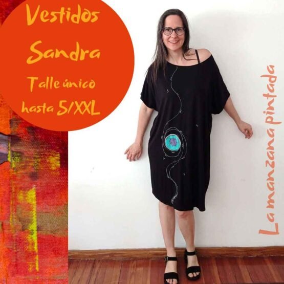 Vestidos Sandra negro