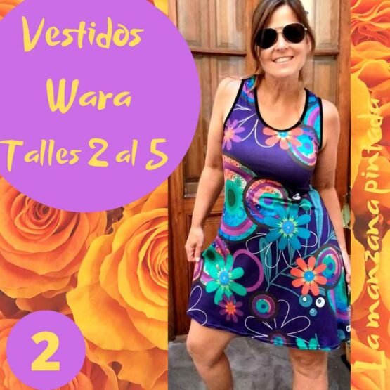 Vestidos Wara estampa 2