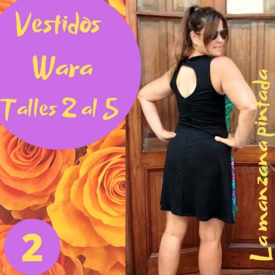 Vestidos Wara espalda