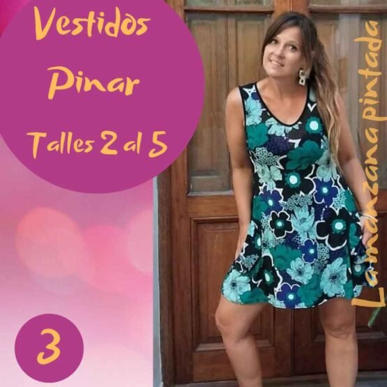 Vestidos Pinar estampado 3
