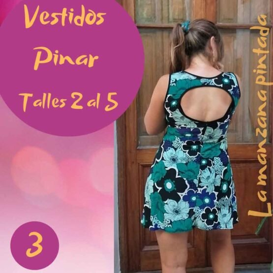 Vestidos Pinar estampado 3