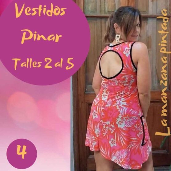 Vestidos Pintar estampado 4