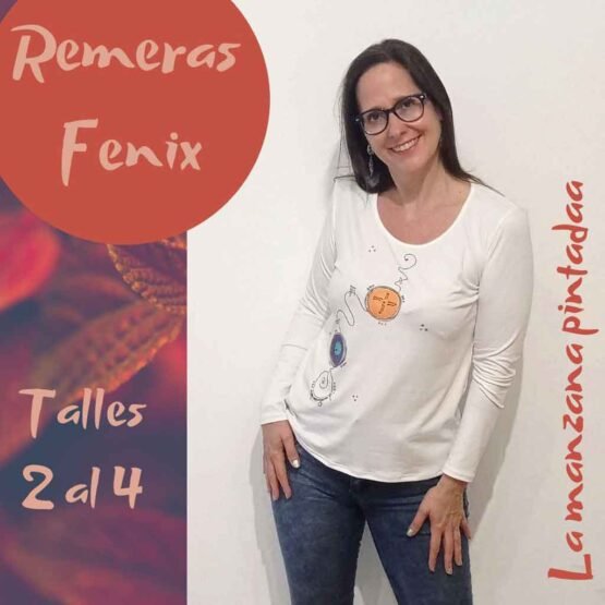 Remeras Fenix blanca