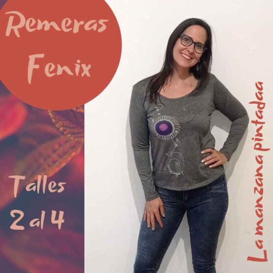 Remeras Fenix gris