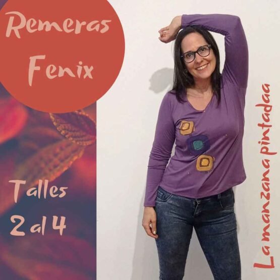 Remeras Fenix lila